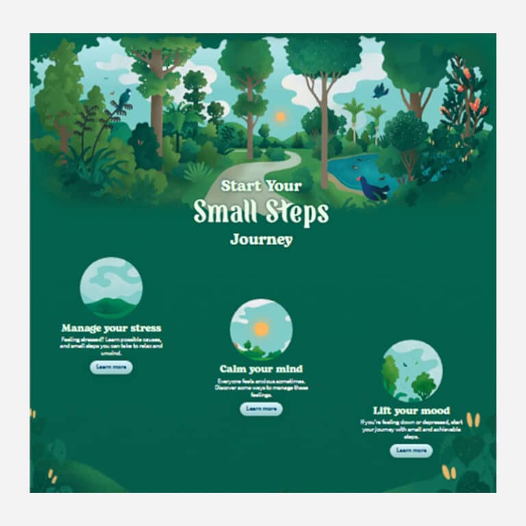 Small Steps – Free Online Tools to Manage Your Wellbeing