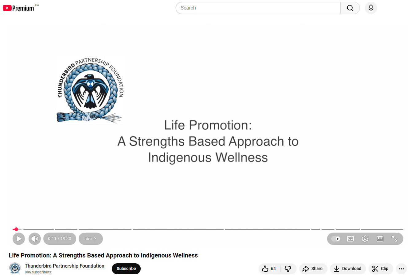 Life Promotion: A Strength-Based Approach to Indigenous Wellness – Thunderbird Partnership Foundation