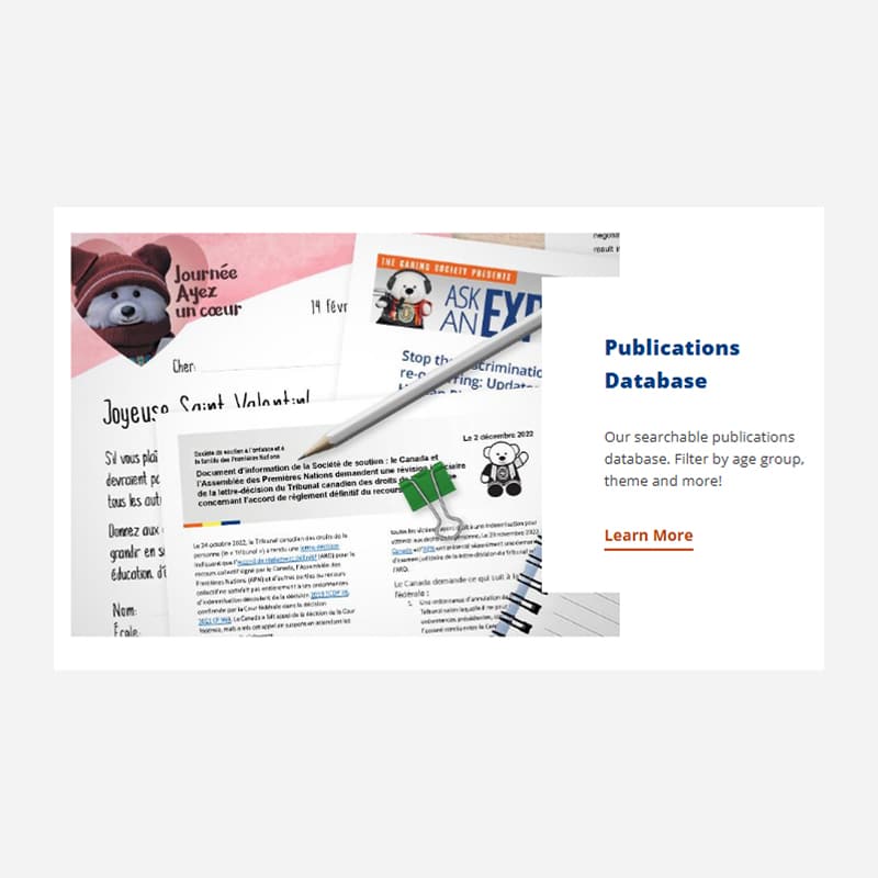 Knowledge Portal &#8211; First Nations Child &#038; Family Caring Society