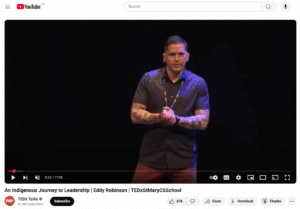 An Indigenous Journey to Leadership – Eddy Robinson