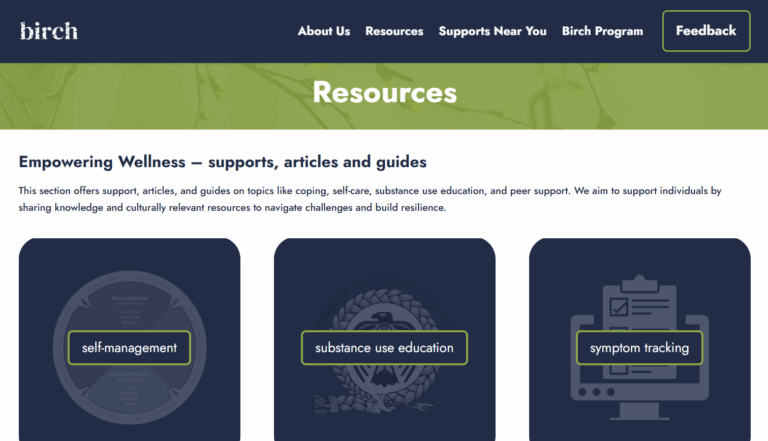 Birch Resource Portal – Thunderbird Partnership Foundation