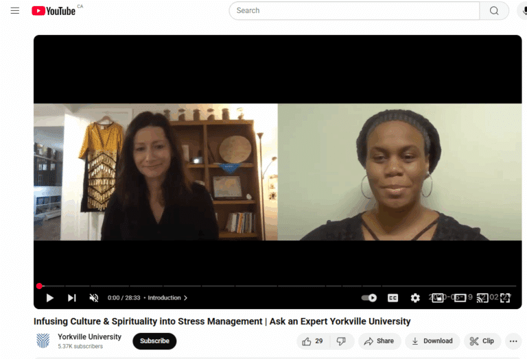 Infusing First Nations Culture and Spirituality into Stress Management