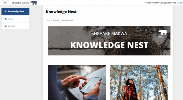 Knowledge Nest – Shkaabe Makwa