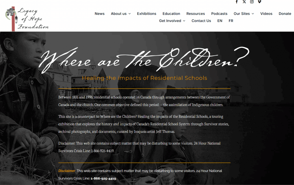 Legacy of Hope Foundation, IRS Survivor Stories