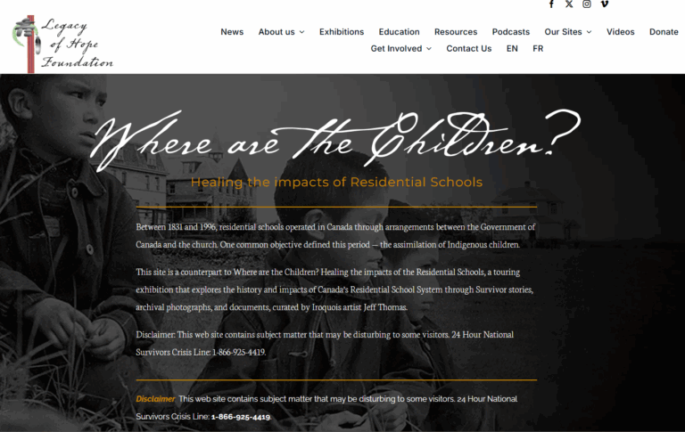 Legacy of Hope Foundation, IRS Survivor Stories