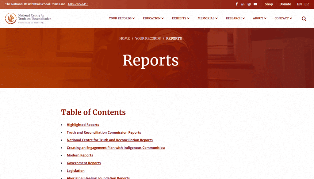 National Centre for Truth and Reconciliation Commission