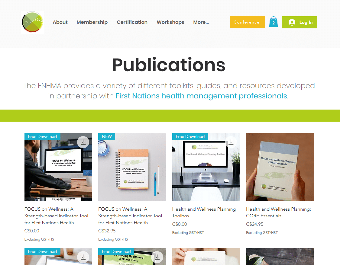 Publications from First Nations Health Managers Association (FNHMA)