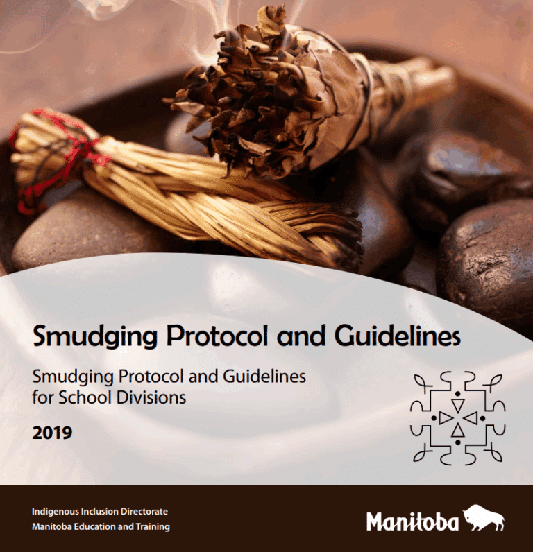 Smudging Protocol and Guidelines – Indigenous Inclusion Directorate of Manitoba Education and Training