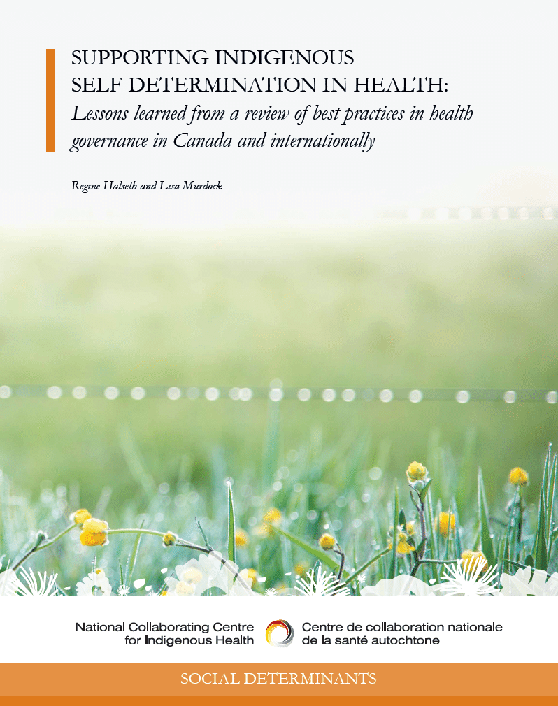 Supporting Indigenous self-determination in health: Lessons learned from a review of best practices in health governance in Canada and Internationally