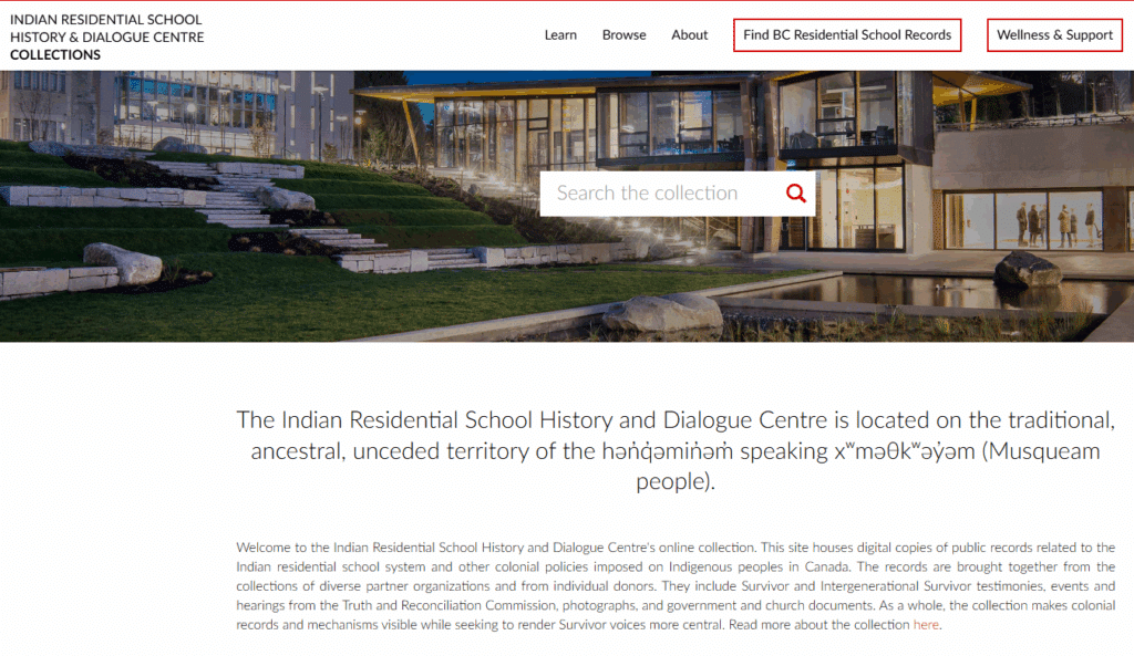 Timeline on the history of residential schools – Indian Residential School History and Dialogue Centre