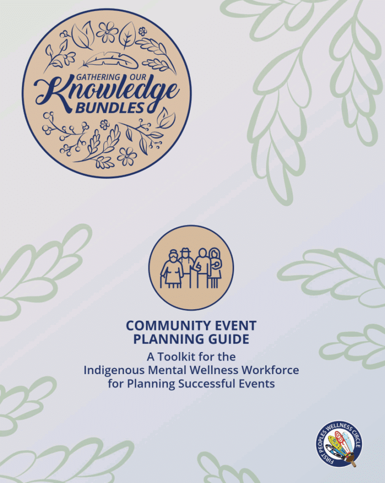 Community Event Planning Guide – A Toolkit for the Indigenous Mental Wellness Workforce for Planning Successful Events