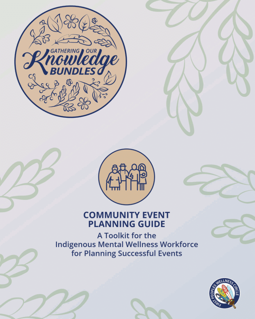 Community Event Planning Guide – A Toolkit for the Indigenous Mental Wellness Workforce for Planning Successful Events
