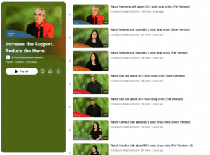 First Nations Health Authority: Increase the Support. Reduce the Harm. (Video Series)