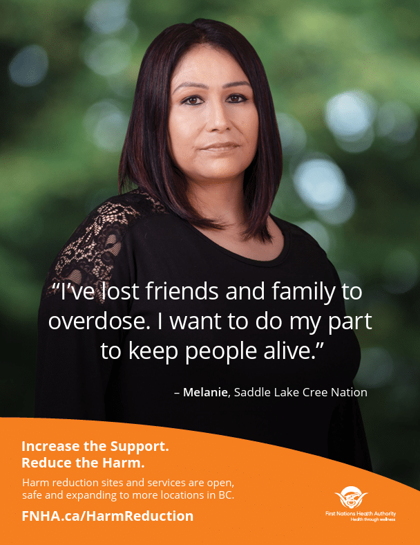 First Nations Health Authority: Harm Reduction Posters
