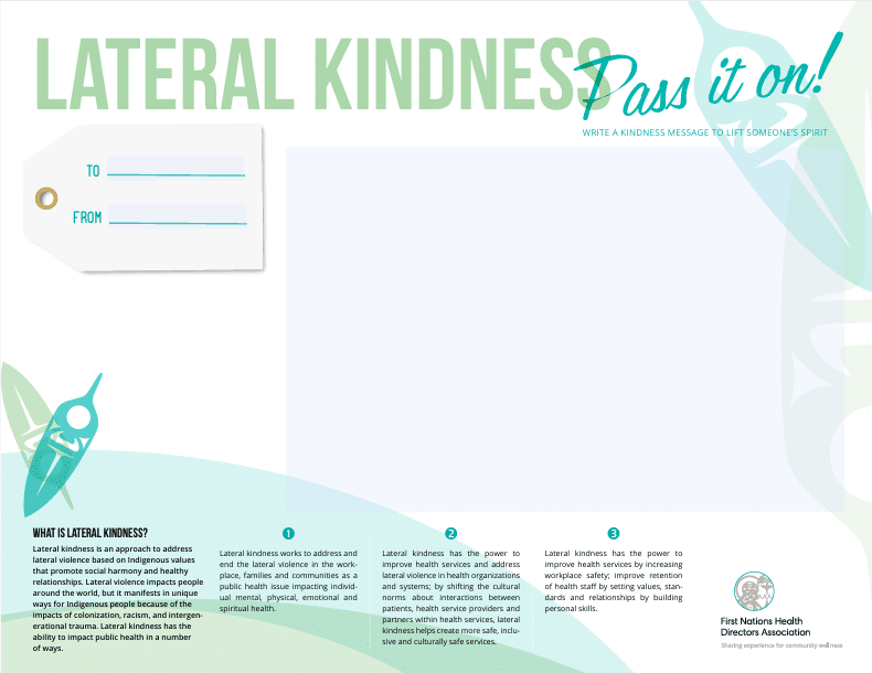 Lateral Kindness: A Position Statement (FNHDA)
